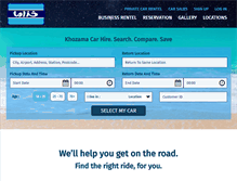 Tablet Screenshot of khozama-ksa.com